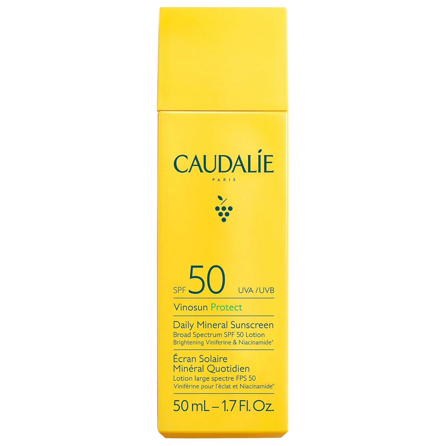 Caudalie Vinosun Daily Mineral Sunscreen SPF 50